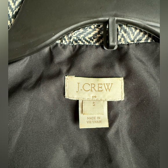 J. Crew Women's Excursion Black Quilted
Down Puffer Vest Herringbone. Like New! - Picture 7 of 7
